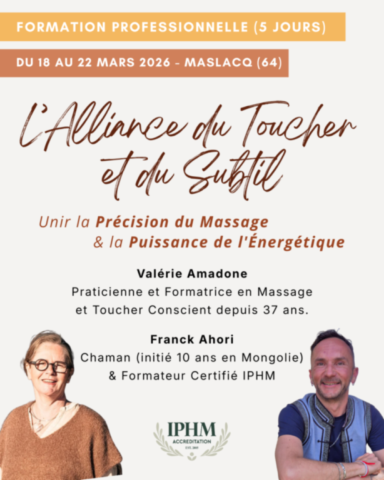 Formation Massage Intuitif & Énergétique – Toucher Libérateur & Conscient