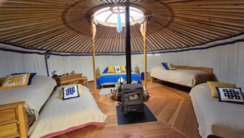 Retraite Spirutelle en pleine nature Yourte Mongole